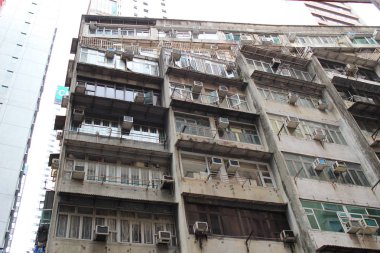 Wan Chai Tong lau eski evde  