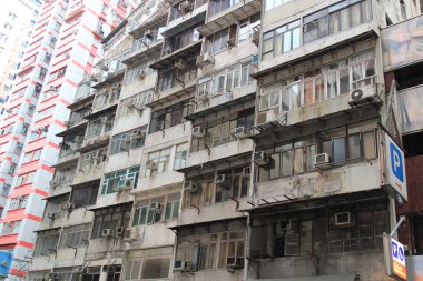 Wan Chai Tong lau eski evde  