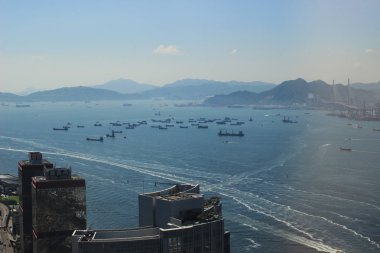 IFC, Sheung Wan havadan görünümü