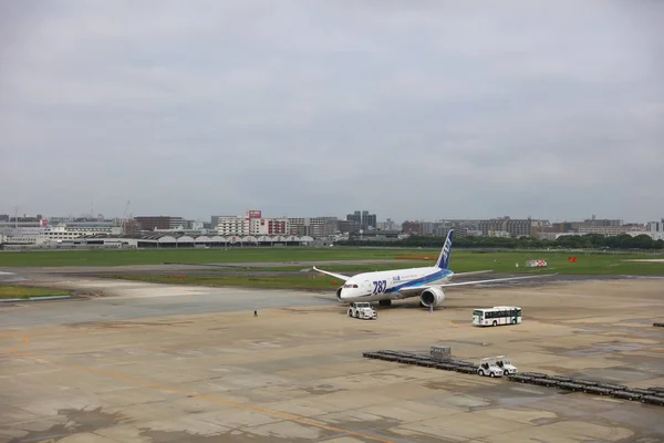 Аэропорт Фукуока Внутренние рейсы 2016 — стоковое фото