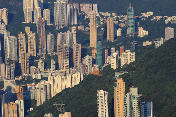 Executive Apartments at Victoria Peak in Hong Kong.