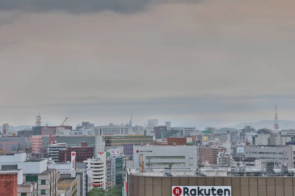 Fukuoka Kyushu en büyük şehri. 2016 — Stok fotoğraf