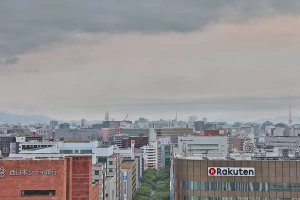 Фукуока найбільше місто Кюсю. 2016 — стокове фото