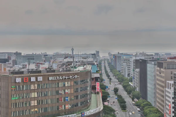 Фукуока самый большой город в Кюсю . — стоковое фото