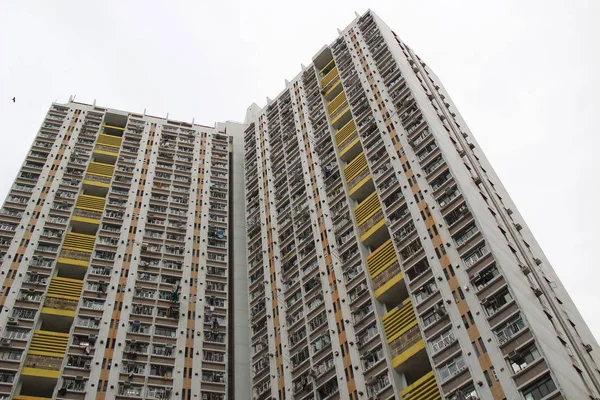 Emballé Hong Kong logements publics — Photo