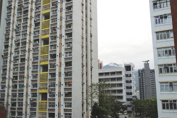 Packed Hong Kong public housing — Stock Photo, Image