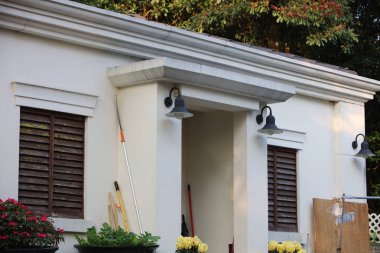  Lüks ev akşamları açık yükselmesine