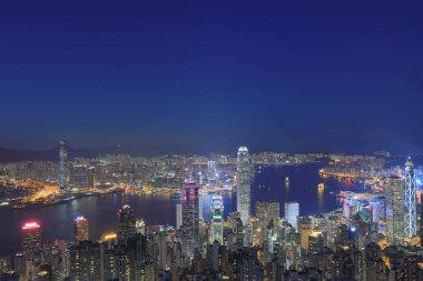 2016 geceleri Hong Kong