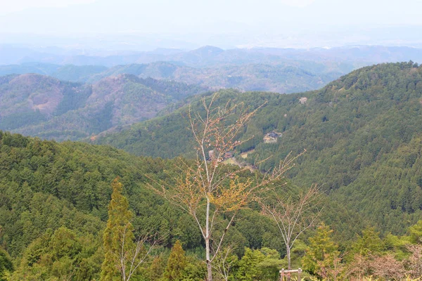 Montanhas vistas de yoshinogun — Fotografia de Stock