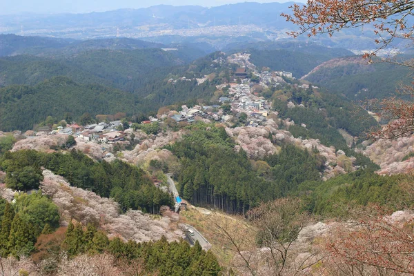 Santuário Yoshino Mikumari, Yoshinoyama, Nara, Japão — Fotografia de Stock