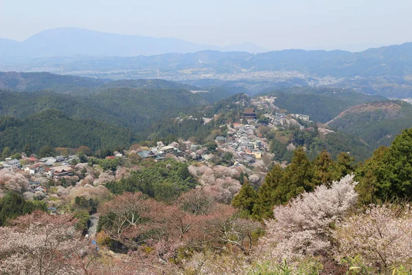 Santuário Yoshino Mikumari, Yoshinoyama, Nara — Fotografia de Stock