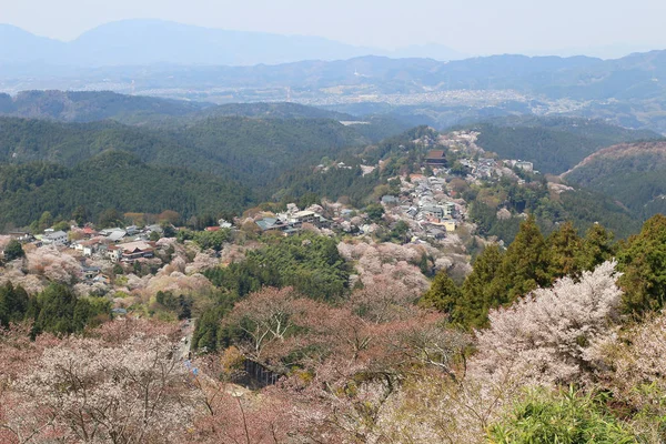 Jošino Mikumari svatyně, Yoshinoyama, Nara, Japonsko — Stock fotografie