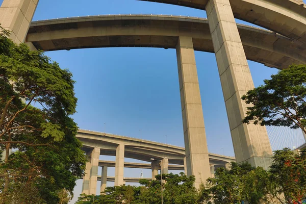 Puente de canteros en Tsing Yi — Foto de Stock