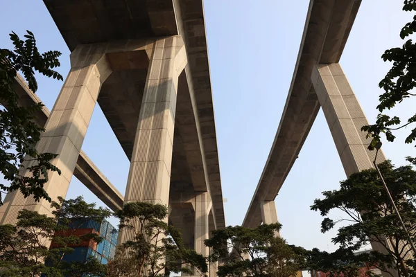 Ponte dei tagliapietre a Tsing Yi — Foto Stock