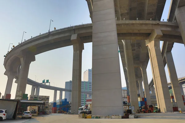 Стоунхенджорский мост в HK — стоковое фото