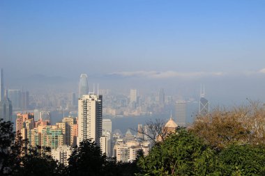 Hong kong, Çin şehir manzarası 