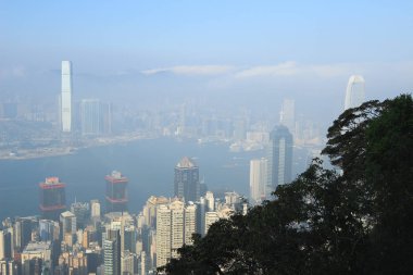  zirve görünümünden Hong kong
