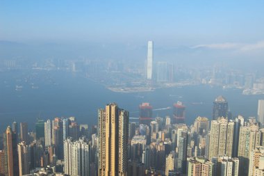  zirve görünümünden Hong kong