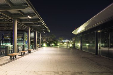 Kai Tak pist Park geceleri