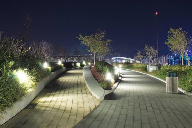  Kai Tak pist Park geceleri