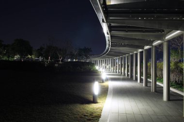  Kai Tak pist Park geceleri