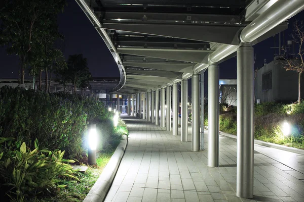 Kai Tak Runway Park por la noche — Foto de Stock