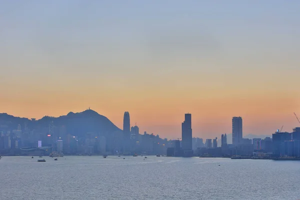 홍콩에서 아름 다운 빅토리아 하버 — 스톡 사진
