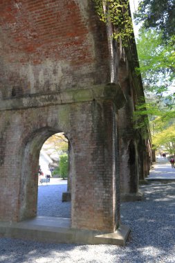 Nanzen-ji Temple at Kyoto, Japonya 'da antik su kemeri