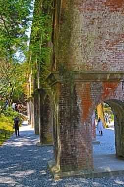 Nanzen-ji Temple at Kyoto, Japonya 'da antik su kemeri