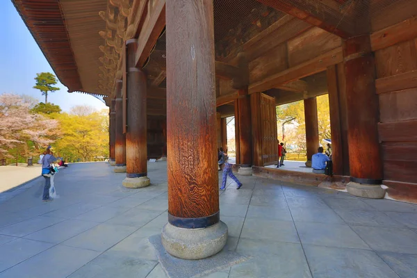 Санмонские ворота в храме Нандзэн-дзи в Киото, Япония — стоковое фото