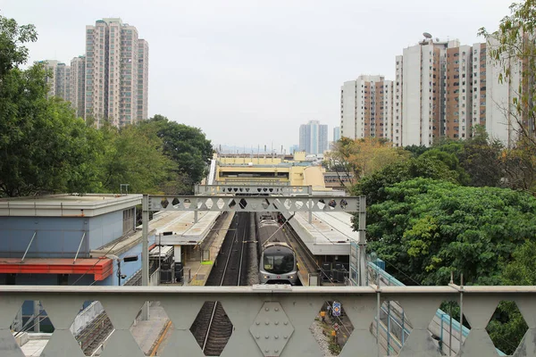 香港地铁上水 — 图库照片