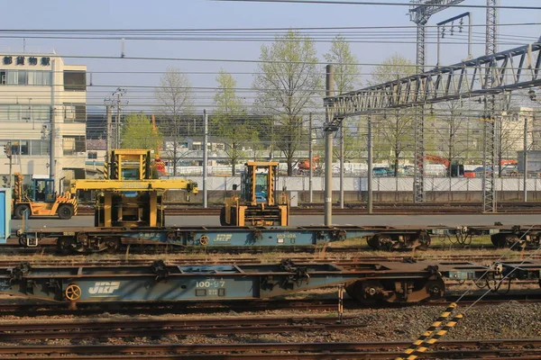 Jr 貨物は日本鉄道の構成会社の一つです。 — ストック写真