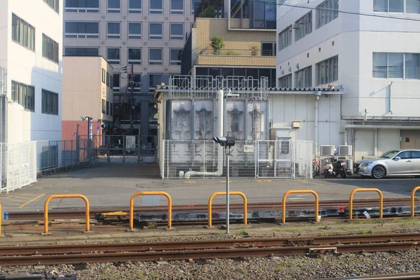 Jr Freight jest jedną z spółek wchodzących w skład Japan Railway — Zdjęcie stockowe