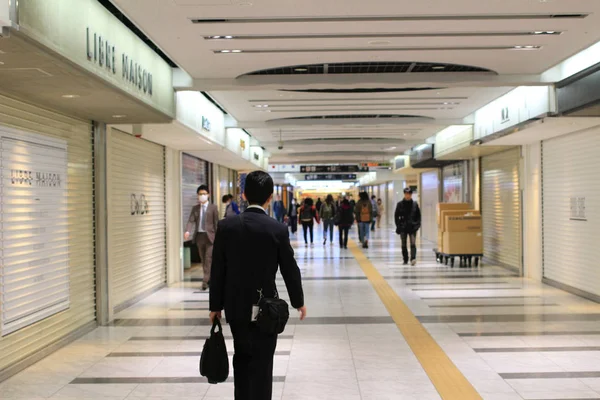 Kyoto underground shopping mall — Stock Photo, Image