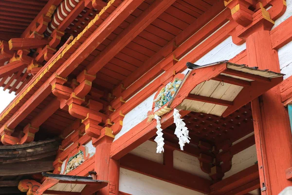 Roof Japan temple — Stock Photo, Image