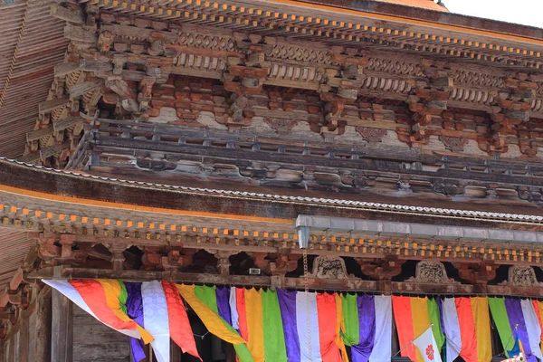 Střecha chrámu Japonsko — Stock fotografie