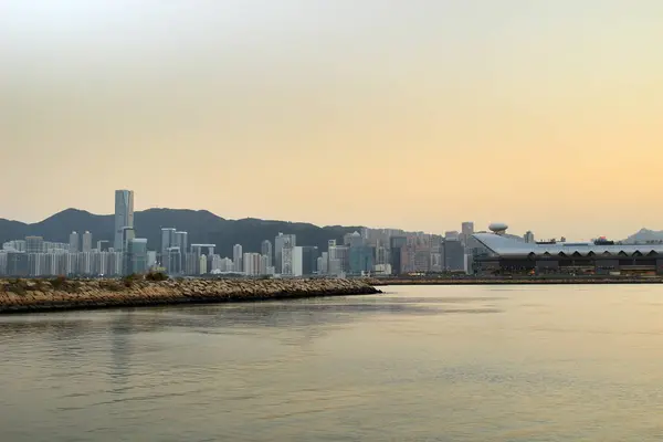 Kai tak distrito Typhoon Shelter 2017 — Foto de Stock