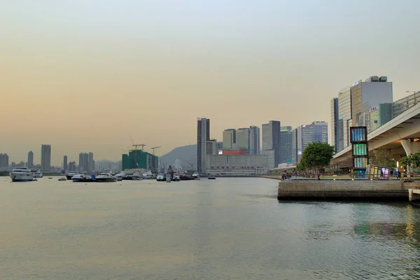 Kai tak district Typhoon Shelter 2017 — Stock Photo, Image