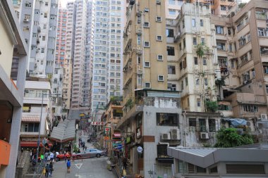 Sai Wan 'da eski daire Binası