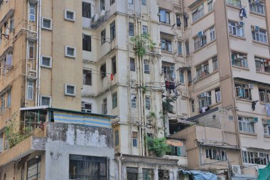 Sai Wan 'da eski daire Binası