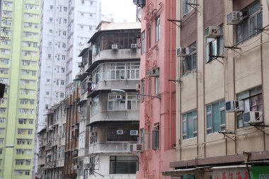 Sai Wan 'da eski daire Binası