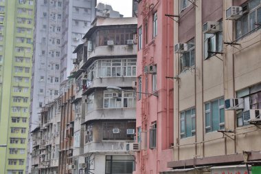 Sai Wan 'da eski daire Binası