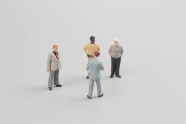 küçük iş adamları grubu