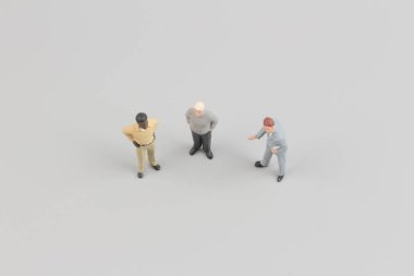 küçük iş adamları grubu