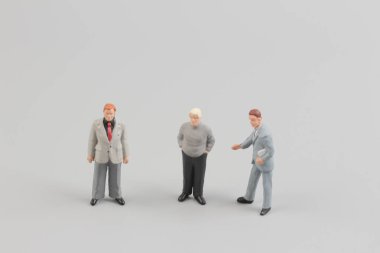 küçük iş adamları grubu