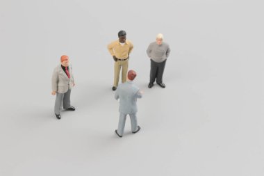 küçük iş adamları grubu