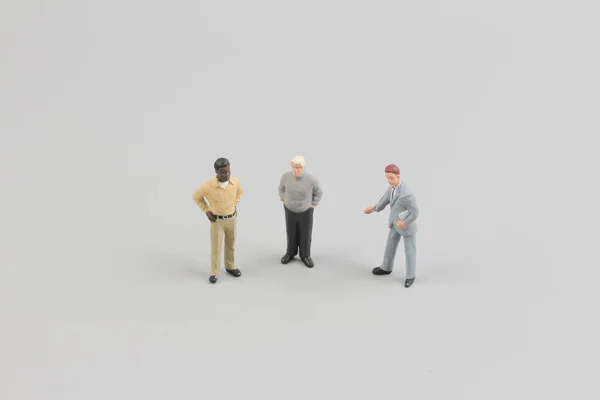 Tiny business people of group — Stock Photo, Image