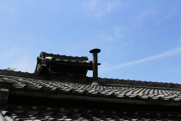 Japão templo Telhado — Fotografia de Stock