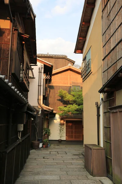 Gojo-zaka zona de Kioto, mercado callejero  , — Foto de Stock