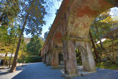 Nanzen-ji Temple at Kyoto, Japonya 'da antik su kemeri